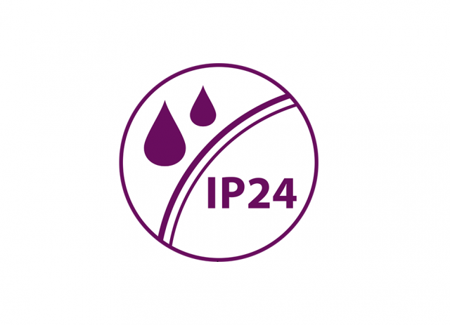 Trieda ochrany IP24